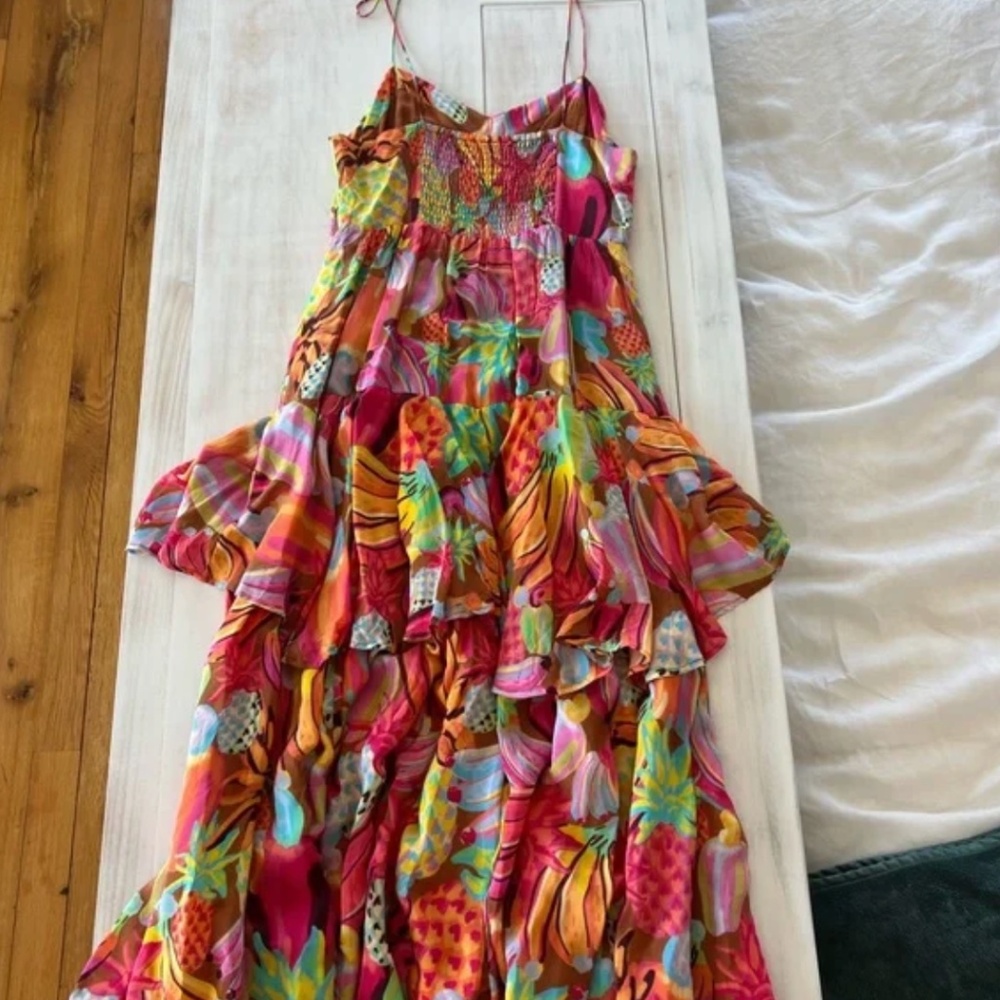 FARM Rio Colorful Tropical Maxi Dress - Picture 2 of 3